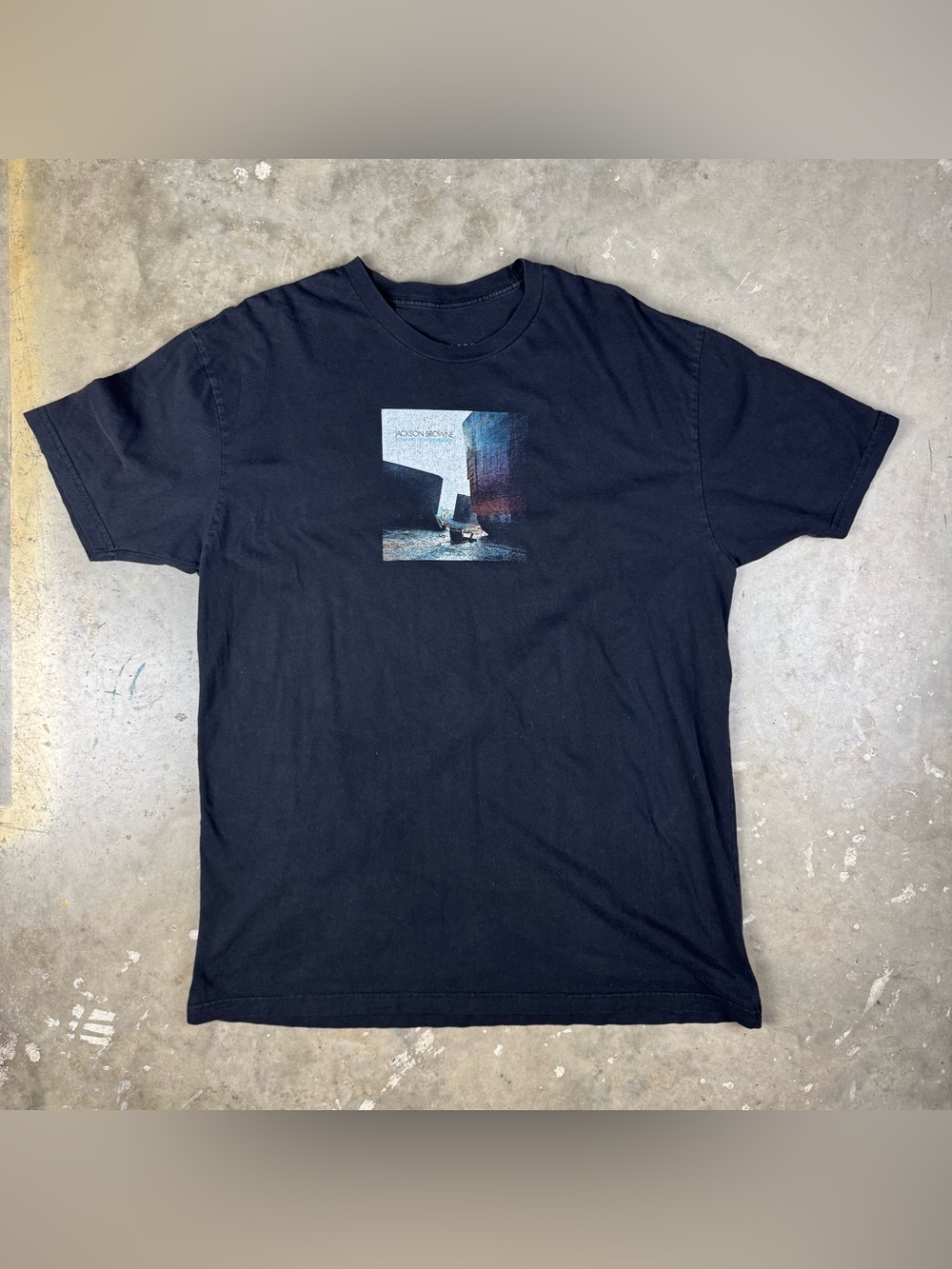 Jackson Browne T-Shirt XL Downhill From Everywhere 2021 Album Promo Tour Tee